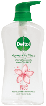  เดทตอล เจลอาบน้ำ แอนตี้แบคทีเรีย Approved by Moms สูตรจัสมิน