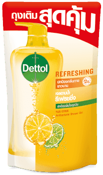 เดทตอล เจลอาบน้ำ แอนตี้แบคทีเรีย สูตรรีเฟรชชิ่ง 400ml